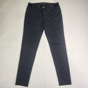 Simply Vera Vera Wang Skinny Mid Rise Grey Heathered Pants Size Medium
